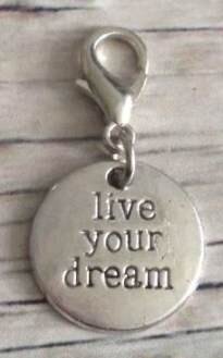 Memory lockets bead dangle