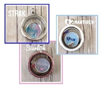 16mm memory locket background plate