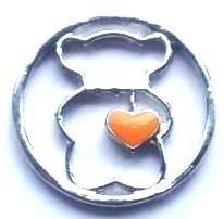 Memory plate love bear