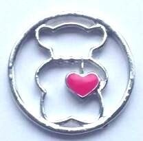 Memory plate love bear