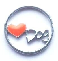 Memory plate love dog