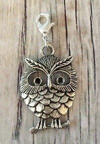 Memory lockets bead dangle owl