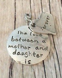 Memory lockets bead dangle love between a mother