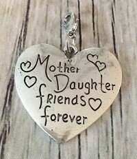 Memory lockets bead dangle mother daughter friends forever