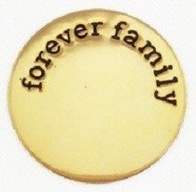 Memory lockets plateforever family goud kleurig