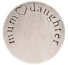 Memory lockets plate mum love daughter