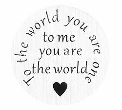 Memory-locket-plate-to the world