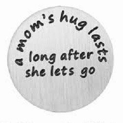 Memory plate a moms hugs lasts