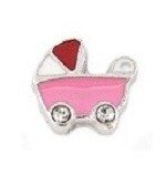 Memory lockets charm stroller