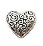 Memory lockets charm heart