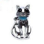 Memory lockets charm cat