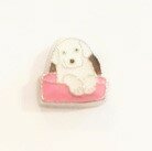 Memory lockets charm dog