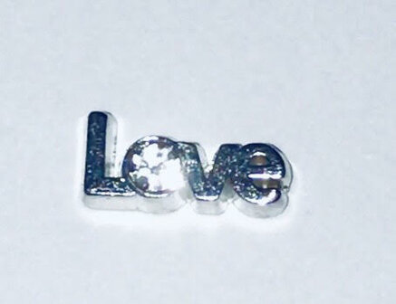 Memory lockets charm love strass